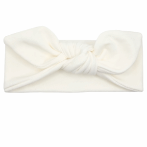 Opaska z kokardą ecru