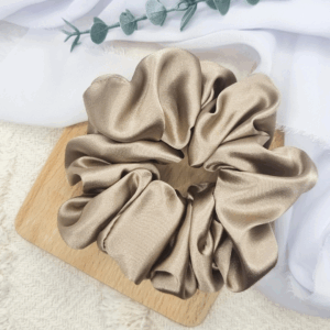 Scrunchie oversized cappuccino