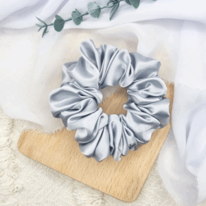 Scrunchie standard szara