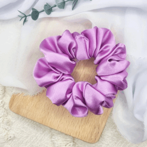 Scrunchie standard fioletowa