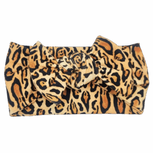 Opaska szeroka z kokardą cętki