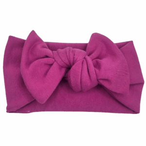 Opaska szeroka z kokardą wrzos