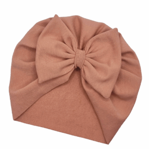 Turban z kokardką antyczny róż