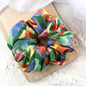 Scrunchie oversized multikolor