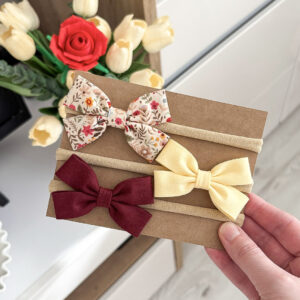 Kokardki Mia - opaski - zestaw #2