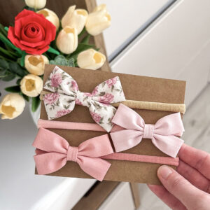 Kokardki Mia - opaski - zestaw #7