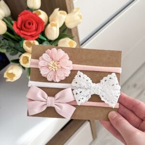 Kokardki Mia - opaski - zestaw #11