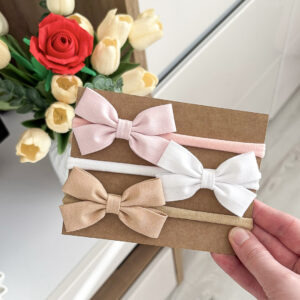 Kokardki Mia - opaski - zestaw #19