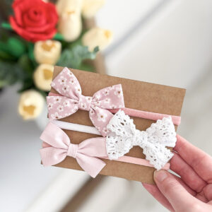 Kokardki Mia - opaski - zestaw #25