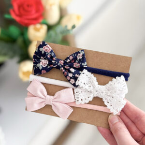 Kokardki Mia - opaski - zestaw #23