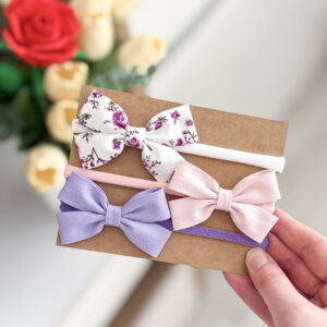 Kokardki Mia - opaski - zestaw #27