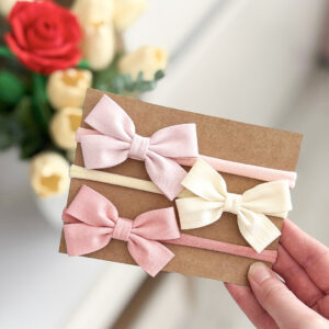 Kokardki Mia - opaski - zestaw #29