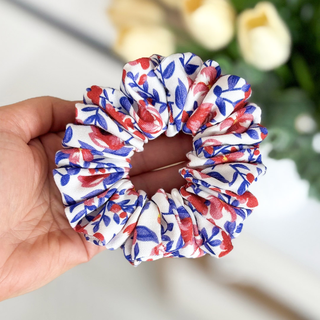 Gumka do włosów scrunchie – Ada – Midi