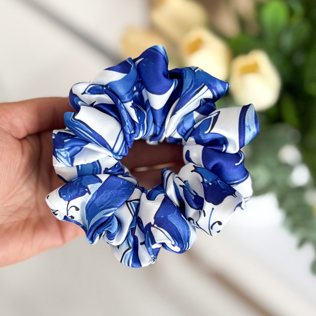 Gumka do włosów scrunchie – Lea – Maxi