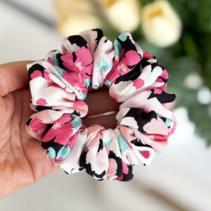 Gumka do włosów scrunchie – Ivy – Midi