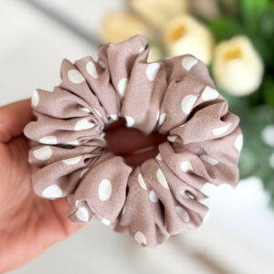Gumka do włosów scrunchie – Viola – Maxi