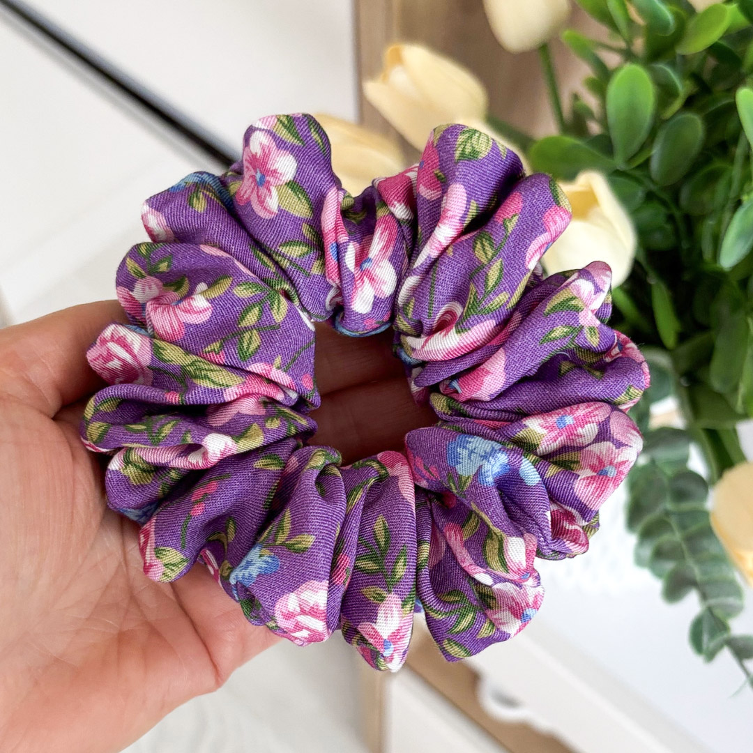Gumka do włosów scrunchie – Aurelia – Maxi