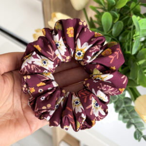 Gumka do włosów scrunchie – Rose – Midi
