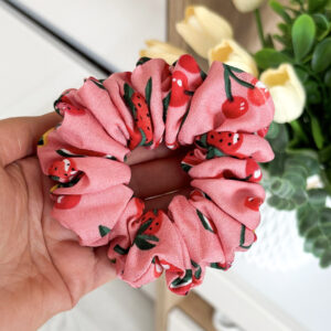 Gumka do włosów scrunchie – Laura – Midi