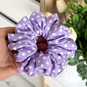 Gumka do włosów scrunchie – Eva – Maxi