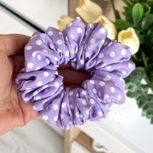 Gumka do włosów scrunchie – Eva – Midi