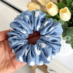 Gumka do włosów scrunchie – Bella – Maxi