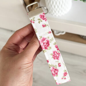 Zawieszka do torebki – brelok do kluczy – Rose