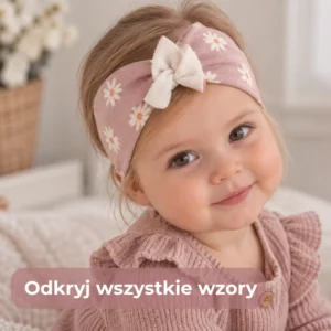Opaski - turban - motylek